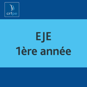 Formation EJE 1ère année